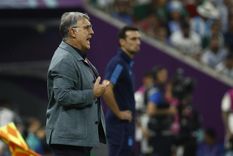 El Tata analizó la derrota. Foto: EFE