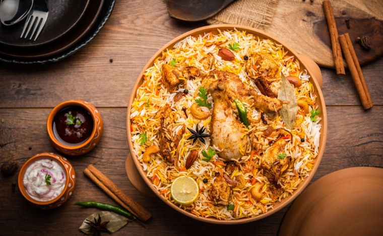 Biryani de pollo Una receta clásica de la India con mucho sabor Foto: Shutterstock