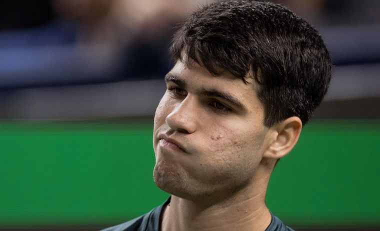 Alcaraz y su bajón: ¿qué le pasa al español? Foto: EFE