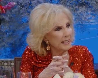 Mirtha sorprendió a todos.&nbsp;