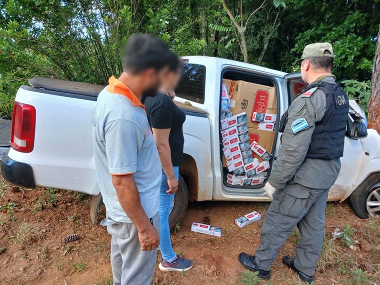 El trabajo de Gendarmería. Foto: Gendarmería Nacional