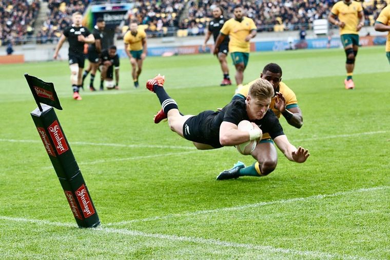 Nueva Zelanda Australia Bledisloe Cup: vibrante empate entre Nueva Zelanda y Australia Foto: @AllBlacks