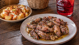 Una auténtica comida española, receta de chipirones al ajillo Una auténtica comida española, receta de chipirones al ajillo