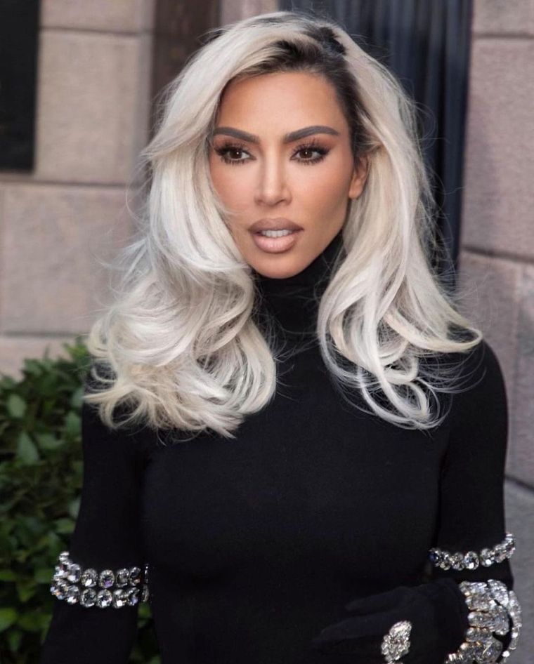 Kim Kardashian se convierte en la estrella de la Semana de la Moda de Milán Foto: Instagram