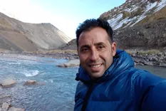 Falcón dejó el fútbol profesional por la paz de la montaña mendocina.&nbsp;