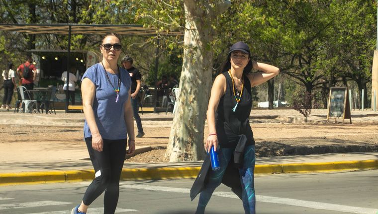 El calor anticipado de la primavera se hace presente en Mendoza.