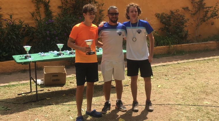 Santino Tarantelli, al igual que la semana pasada en el Abierto, volvió a conseguir el triunfo. Foto: Gentileza Horacio Fernández