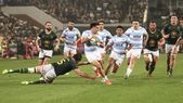 Los Pumas sufrieron una dura caída ante Sudáfrica. Los Pumas sufrieron una dura caída ante Sudáfrica.