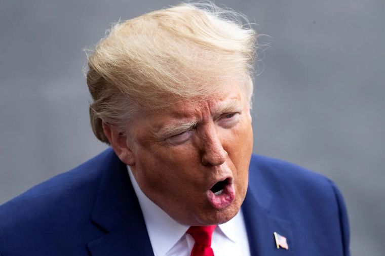 Donald Trump Trump, protagonista de una canción a su favor. Foto: EFE