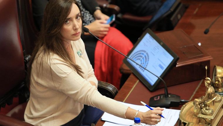 Las duras críticas de Victoria Villarruel a Menem hace exactamente cuatro años Foto: NA