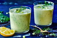 Receta refrescante de gazpacho de pepino: ¡sabor y frescura en cada sorbo! Foto: Shutterstock