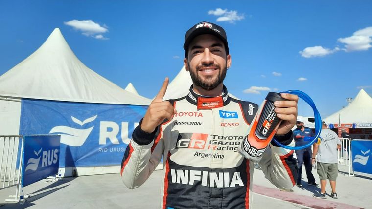 Julián Santero, el 1 en Bahía Blanca. Foto: Campeones
