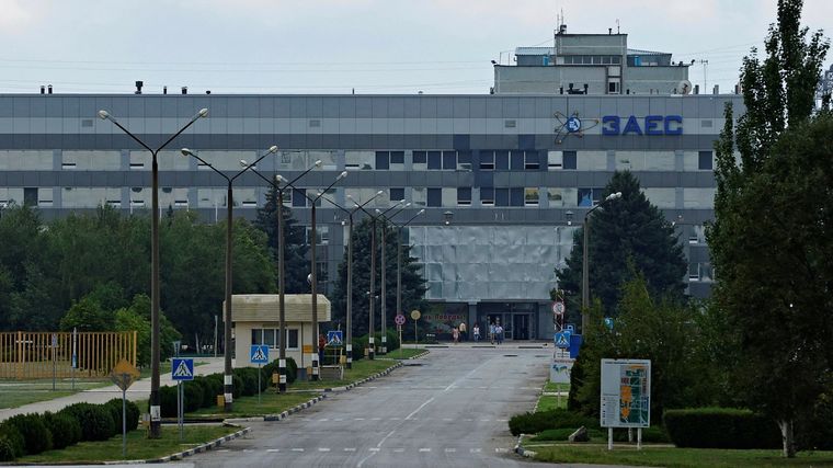 Zaporiyia, en manos rusas. Foto: Reuters