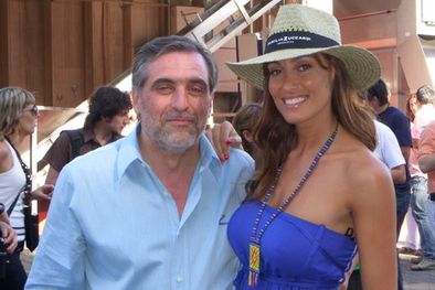 MDZol | Débora Bello quiso una foto con José Alberto Zuccardi, quien estuvo en todos los detalles. Foto: MDZ