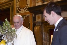 Messi se despidió del papa Francisco en redes sociales. Foto: @leomessi Messi se despidió del papa Francisco en redes sociales. Foto: @leomessi