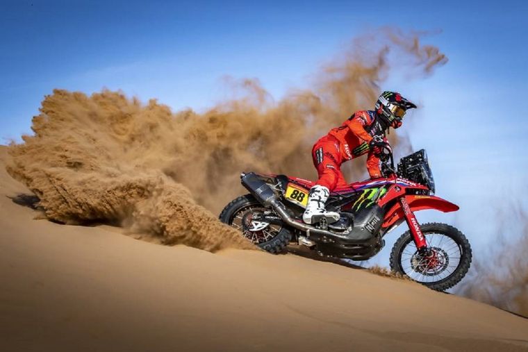 Barreda gana la especial con la Honda. Foto: @dakar