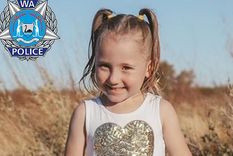 Foto: WA POLICE. Cleo Smith, de 4 años, está desaparecida desde el sábado.
