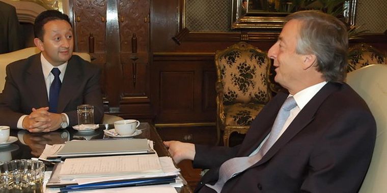 Jaque y Kirchner podrían reencontrarse el viernes. Foto: NA