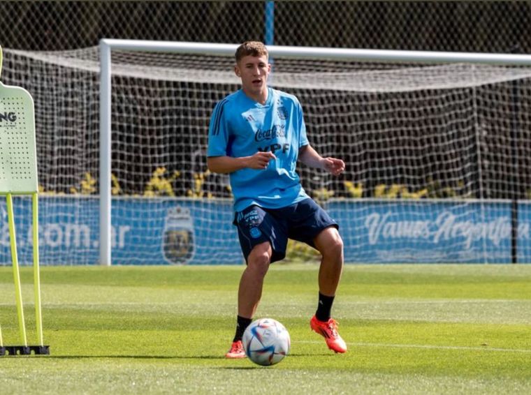 Andino, vestido de Selección.