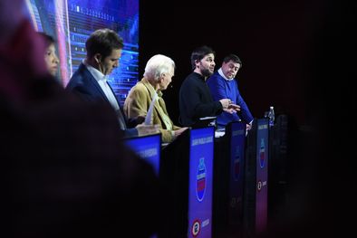 MDZol | Debate de candidatos. Foto: Twitter Ignacio Torres