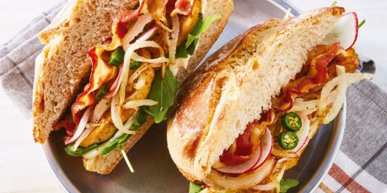 Sandwich de pollo Foto: Pixabay