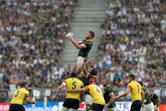 Sudáfrica apabulló a Rumania. Foto: Springboks Sudáfrica apabulló a Rumania. Foto: Springboks