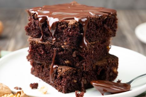 Probá hacer esta rica variación del clásico brownie. Foto: Shutterstock