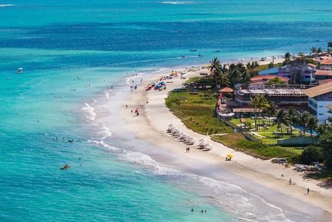 Esta es una de las playas más buscadas en el norte de Brasil durante el verano. Esta es una de las playas más buscadas en el norte de Brasil durante el verano.