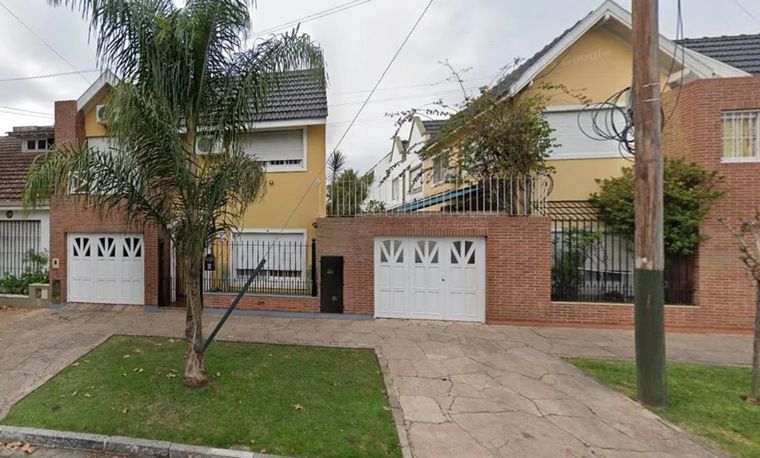 La casa donde ocurrió el filicidio. La casa donde ocurrió el filicidio.