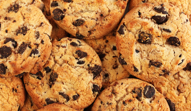 Galletas de chispas de chocolate: un clásico de la repostería casera Foto: Shutterstock