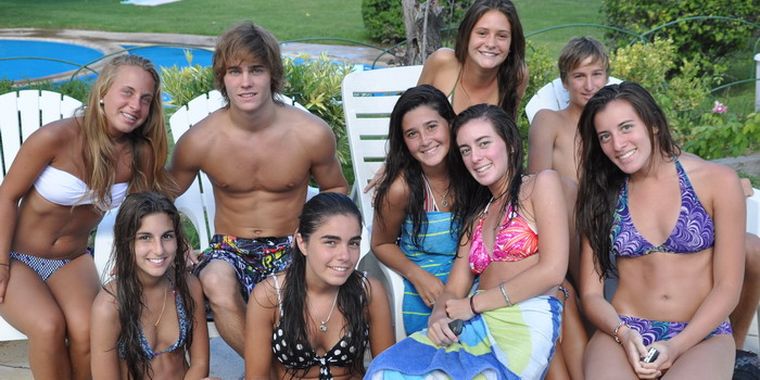 Un grupo que se las trae. Julieta, Franco, Ángeles, Florencia, Bruno, Brunella, Clara, Guadalupe y Emilia. Foto: Pachy Reynoso / MDZ