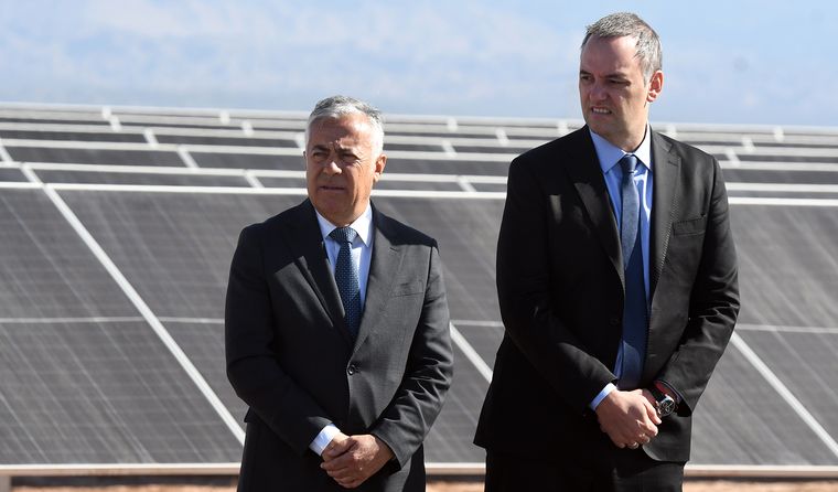 Una metáfora política: Cornejo y Adorni estuvieron juntos en Una metáfora política: Cornejo y Adorni estuvieron juntos en
