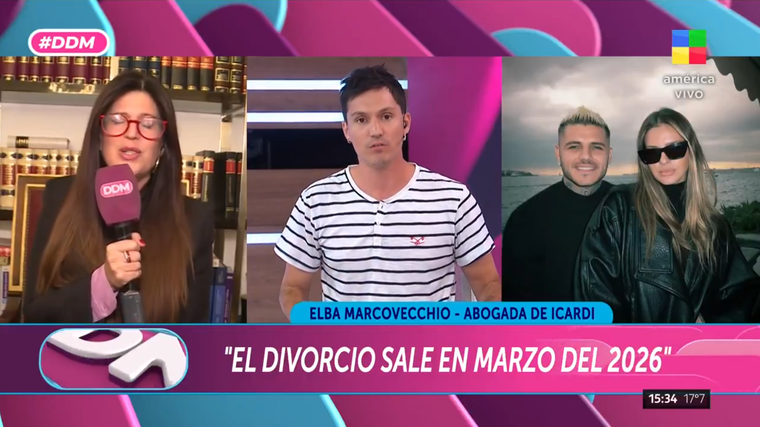 El fin del matrimonio ya tiene fecha confirmada. Foto: captura de video/ América TV.  El fin del matrimonio ya tiene fecha confirmada. Foto: captura de video/ América TV.