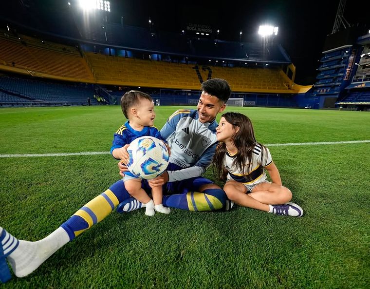 Pol Fernández jugó su último partido con la camiseta de Boca. Foto: @polfernandezz