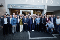 Kicillof con intendentes aliados del MDF. Varios le piden que abra el gabinete para poder empezar la campaña sin La Cámpora.&nbsp;