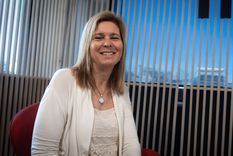 Para María Castigioni el ordenamiento de la macroeconomía que vino haciendo el Gobierno es fundamental para un despegue de la economía en 2025. Foto: Analía Melnik/MDZ