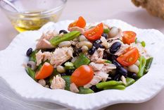 Deleitate con este delicioso y fresoc salpicón de atún Foto: Shutterstock