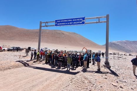 El Paso Agua Negra quedó habilitado este miércoles para la temporada de verano. El Paso Agua Negra quedó habilitado este miércoles para la temporada de verano.