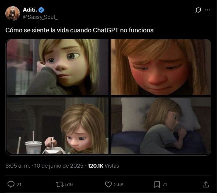 Los memes se hicieron virales en redes sociales. Foto: X Los memes se hicieron virales en redes sociales. Foto: X