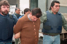 La detención del asesino Foto: NA