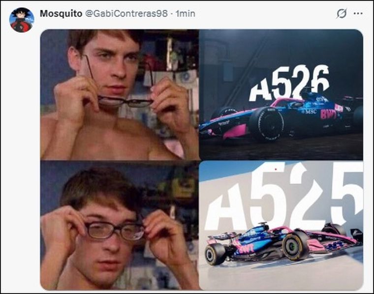 Las redes sociales estallaron con memes tras la discreta actuación de Alpine en la primera clasificación del año. Las redes sociales estallaron con memes tras la discreta actuación de Alpine en la primera clasificación del año.