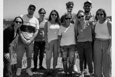 Una imagen de hace poco más de un año: Caliptra celebrando.