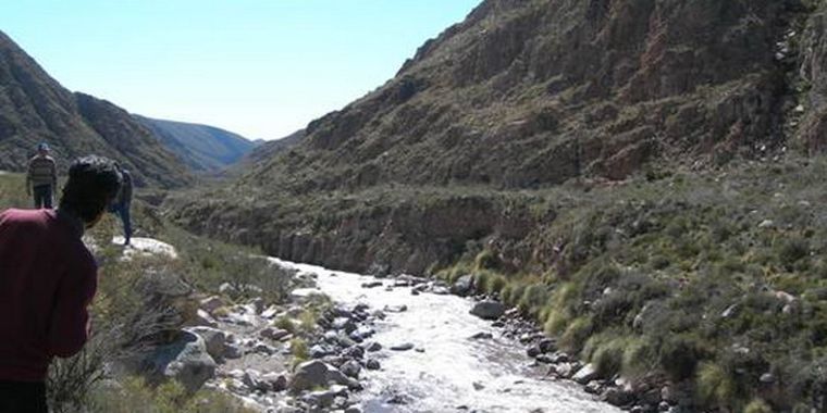 Zona donde se proyecta la construcción de la presa hidroeléctrica.