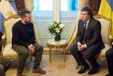 El presidente europeo volvió a felicitar a Milei Foto: archivo El presidente europeo volvió a felicitar a Milei Foto: archivo