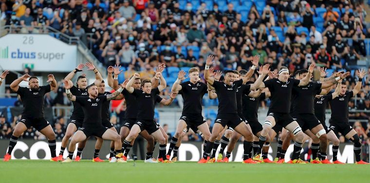 Nueva Zelanda y su tradicional danza maorí Foto: EFE