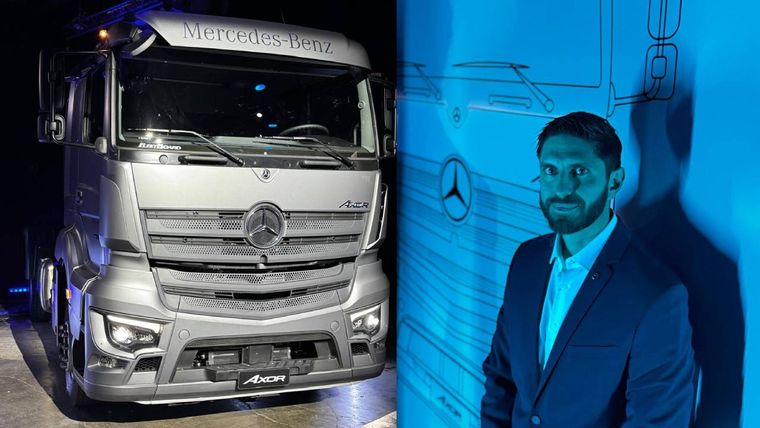 Entrevista a Juan Pablo Biau Cristaldo, gerente de Ventas de Mercedes-Benz Camiones.