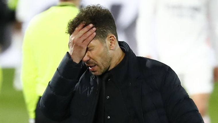 El Cholo Simeone no lo puede creer.