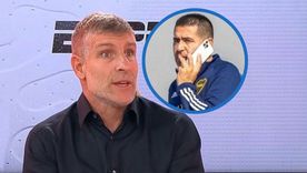 Martín Palermo reveló cuando y el motivo por el cual dejó de hablarse con Riquelme mientras jugaban en Boca. Foto: Captura video Martín Palermo reveló cuando y el motivo por el cual dejó de hablarse con Riquelme mientras jugaban en Boca. Foto: Captura video