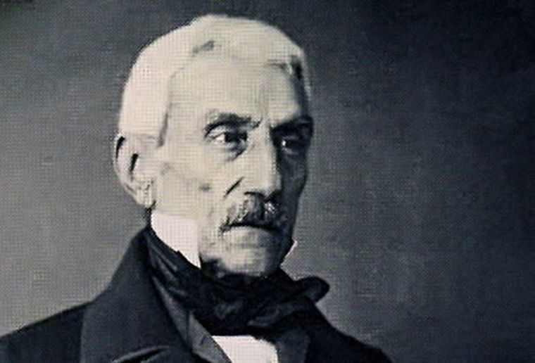 Daguerrotipo tomado en París en 1848. Es la única imagen fotográfica de José de San Martín, el original se encuentra en el Museo Histórico Nacional. Foto: es.wikipedia.org