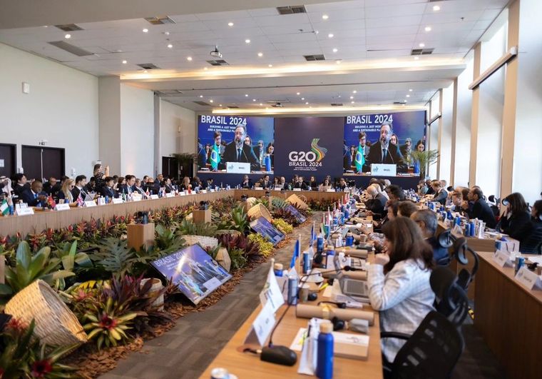La nueva edición de la cumbre de líderes del G20 se realiza en Río de Janeiro, Brasil. Foto: Instagram (@g20org)